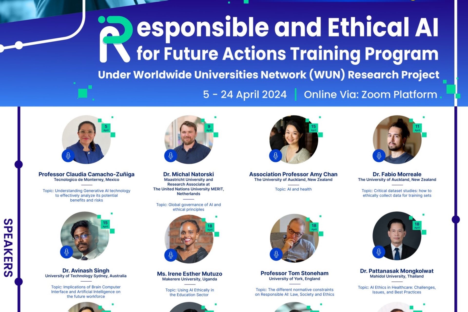WUn Online Seminar Series- Responsible & Ethical AI Poster