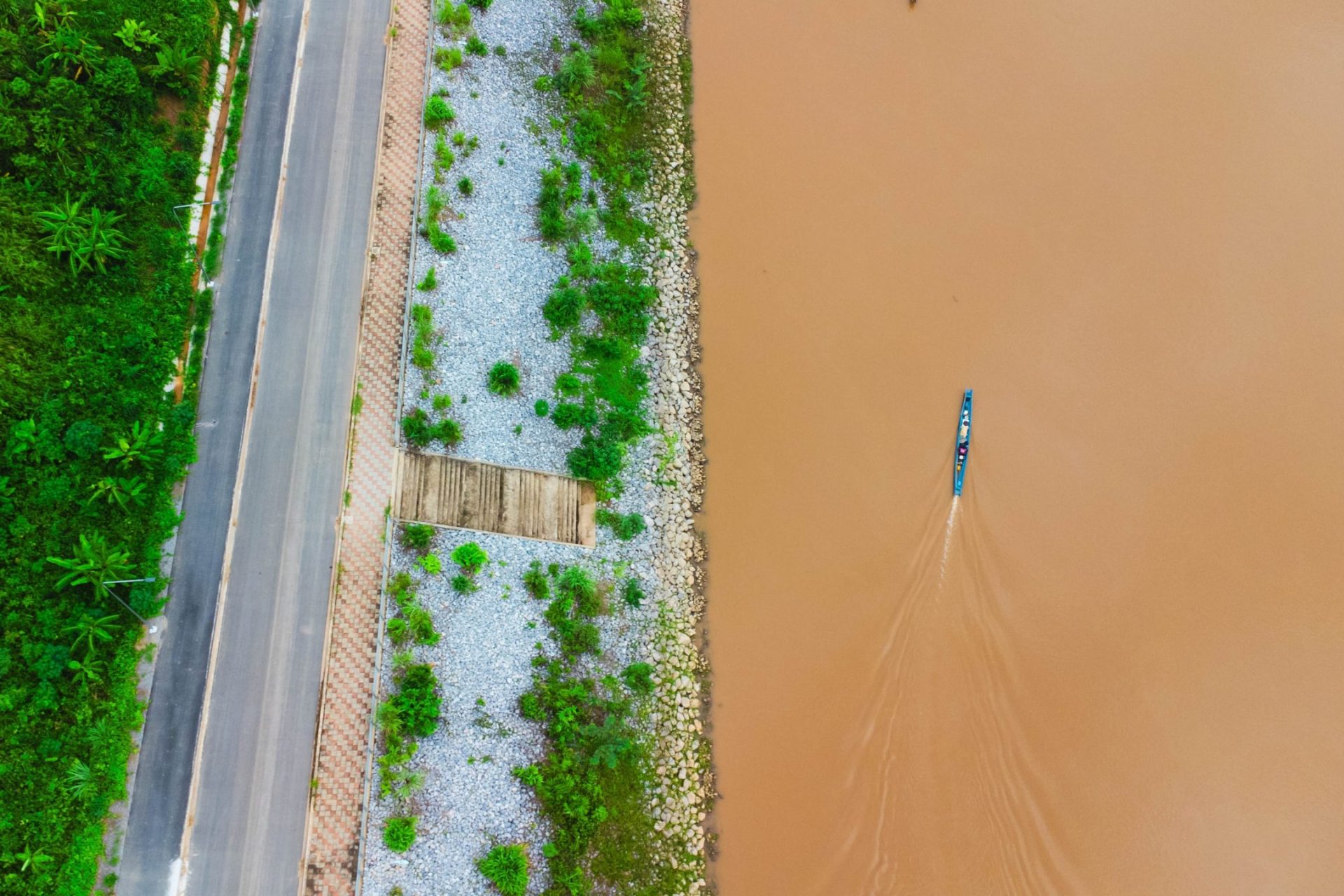 Aerial,View,Of,Beautiful,View,Of,The,Mighty,Mekong,River